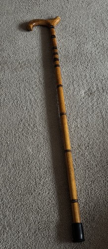 Bamboo walking stick vintage - stick,
