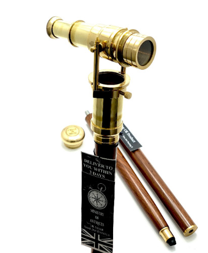 Nautical spy telescope handle - nautical,