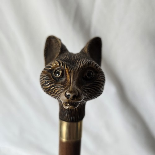 Vintage fox head - fox,