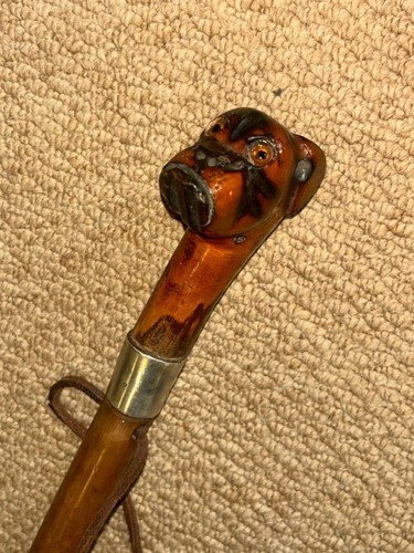 Antique walking stick cane - antique,