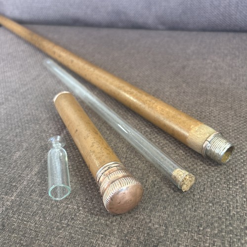 Antique smuggler walking stick - walking,