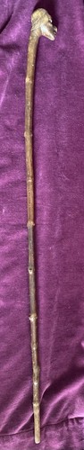 Antique carved blackthorn - carved,